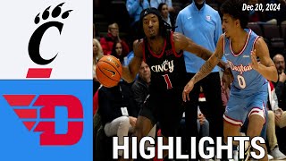 Cincinnati Bearcats vs Dayton Flyers Game Highlights | Dec 20,2024 Men's College Basketball