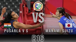 R16 | Pusarla V. Sindhu (ind) vs. Manami Suizu (jpn) | India Open 2025