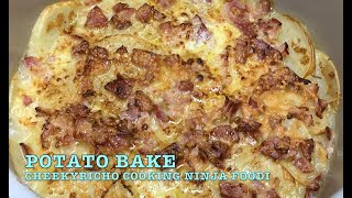 Potato Bake Ninja Foodi Easy One Pot Meal, Cheekyricho Cooking Youtube Video Recipe ep.1,447