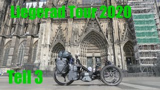 Liegerad Tour 2020 | Rheinradweg | Düsseldorf-Königswinter [Teil3von5]