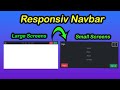 How to Create a responsive navigation bar with BOOTSTRAP 5