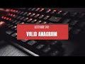 Valid Anagram - Leetcode 242 (Two solutions explained!)