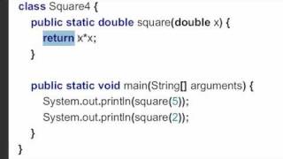 Java Programming 10 Retrun and Scope