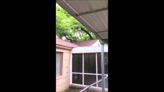 Home Inspectors in Dallas Shows an Exposed Outdoor Wiring |(972) 652-0360 | Call Us!