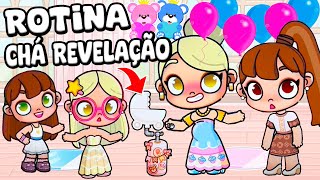 ROTINA DO CHÁ REVELAÇÃO: BEBÊ MENINA OU MENINO? | AVATAR WORLD ROTINAS E HISTÓRIAS