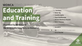 WONCA COVID-19 Webinar #3: Education and Training