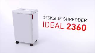 ขายถูก เครื่องทำลายเอกสาร IDEAL 2360 CC CROSS CUT 2X15MM  IDEAL 2360 Shredders