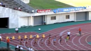 20120819_兵庫県高校ユース陸上_1年女子100m決勝