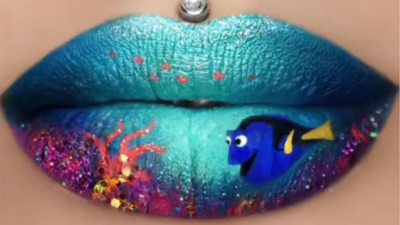 Lipstick Tutorial Lip Art Compilation 2017 рџ рџ рџ рџ џрџ џ Youtube
