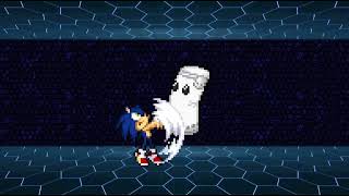 Sonic vs sandbag test (sprite Animation