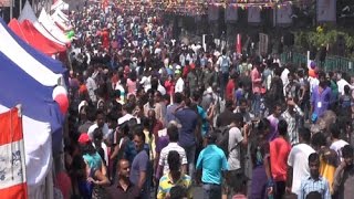 Open Street at MG Road in Bengaluru ( Raw Footage)