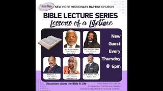 Bible Lecture Series 1.30.2025