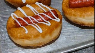 Hotdog donut recipe na pangnegosyo/pritong tinapay