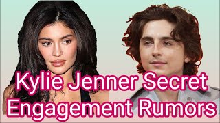 Kylie Jenner Secret Engagement Rumors | Fans Spot Massive Diamond Ring | Kylie J