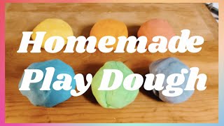 Homemade Play Dough with Miss Jenny