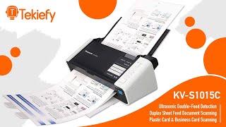 Panasonic KV-S1015C | High speed document scanner | How to scan high volume documents