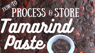 How-To Process \u0026 Store Tamarind Paste