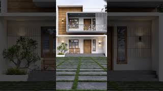 Modern Box Type House Design Follow ❤️👍🏘️ #architecture #interiordesign #construction #subscribe