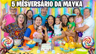 5º MÊSVERSÁRIO DA MAYKA | Blog das irmãs