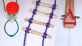 How to tie knots rope diy at home #diy #viral ep32