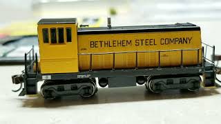 ESU Loksound 5 Nano DCC IN Bachmann N Scale GE 70 Tonner Switcher Bethlehem Steel Company