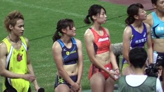 体育会TV収録 ジャニーズ陸上部vs実業団女子選抜 リレー 2016/9 上田竜也/ジャニーズJr/市川華菜