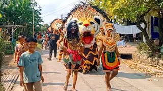 Seru ‼️ arak arakan barongan Dewa Dewi di desa Temuroso Guntur