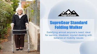 SupreGear Standard Folding Walker Holder Overview (B0BF9R8XBH)