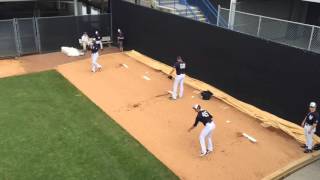 Yankees Aroldis Chapman, Dellin Betances, Chasen Shreve Throw Bullpens