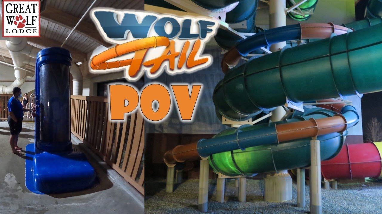 Wolf Tail Pov Great Wolf Lodge New England Proslide Superloop Trapdoor