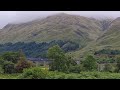 scotrail 156445 u0026 156453 glide over glenfinnan viaduct harry potter bridge 26th august 2024