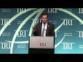 iri president dr. daniel twining on iri s mission at the 2019 freedom dinner