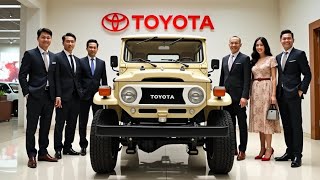 The 2025 Toyota FJ40 Land Cruiser Is Finally Here – A Legend Reborn!