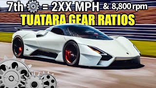 SSC Tuatara’s Gear Ratios Explained *350+ MPH*