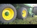 the all new john deere l341 large square baler in action