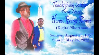 Horace Thomas "Digital/Shortman" Funeral Service (Official Video)
