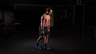 Staggered Stance Kettlebell Deadlift