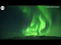 web extra northern lights over finland