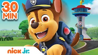 Best of Chase 🐶 PAW Patrol! | 30 Minute Compilation | Nick Jr.