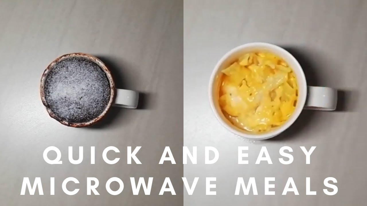 Quick And Easy Microwave Meals - YouTube