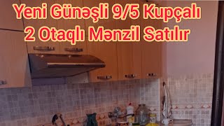 YENİ GÜNƏŞLİDƏ MƏNZİL SATILIR 9\\5 MƏRTƏBƏSİ 2 OTAQLI TƏMİRLİ. 74.000 AZN