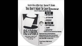 Gruv'n Disco Affair - You Don't Want To Lose It (Undergroove)