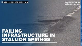 Failing infrastructure in Stallion Springs, resident speaks about concerns