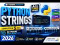 Master Python Strings in just 5 minutes!