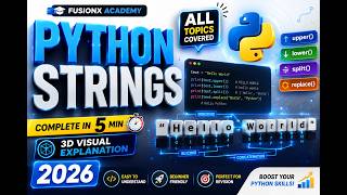 Master Python Strings in just 5 minutes!