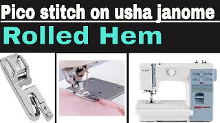 Usha janome Pico foot janome stitch magic