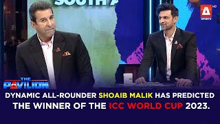 Dynamic all-rounder #ShoaibMalik has predicted the winner of the ICC World Cup 2023.