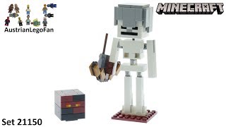 Lego Minecraft 21150 Skeleton BigFig with Magma Cube - Lego 21150 Speed Build