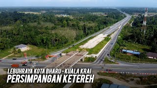 Lebuhraya Kota Bharu - Kuala Krai: Persimpangan Ketereh (Jalan Melor - Ketereh / Kg Buluh Poh) (2k)