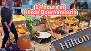 Visiting BOURNEMOUTH and staying in the Hilton Hotel for twenty four hours. Vlog.